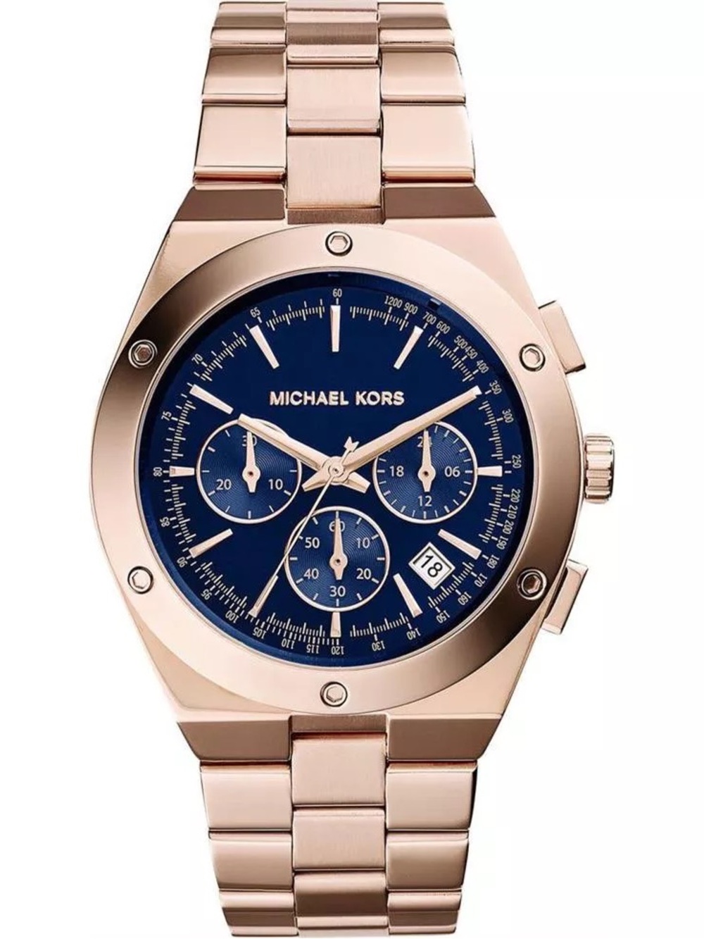 Michael Kors Reagan Rose Gold Womens Quartz Watch